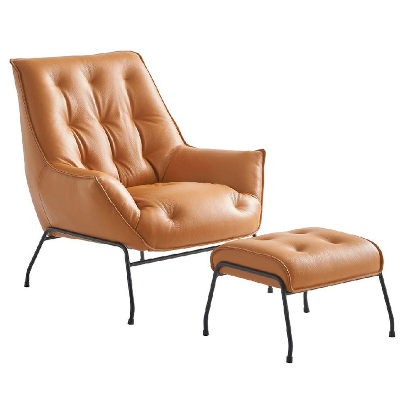 Acme Furniture Zusa AC02379 Accent Chair & Ottoman IMAGE 2