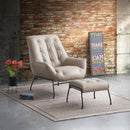Acme Furniture Zusa AC02381 Accent Chair & Ottoman IMAGE 1