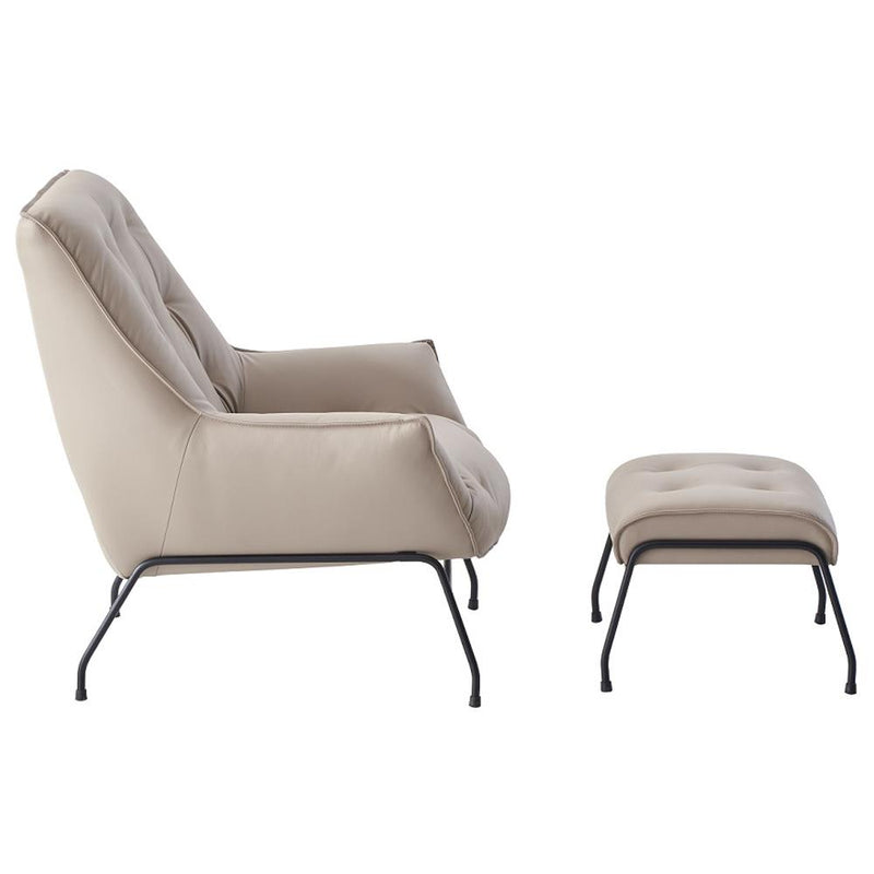 Acme Furniture Zusa AC02381 Accent Chair & Ottoman IMAGE 4