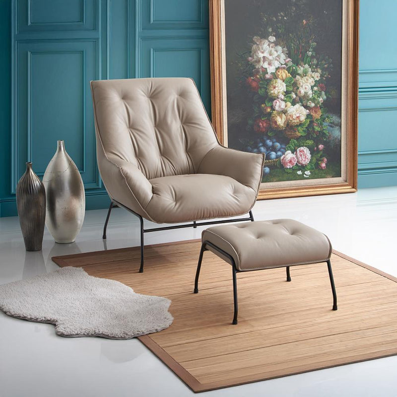 Acme Furniture Zusa AC02381 Accent Chair & Ottoman IMAGE 8