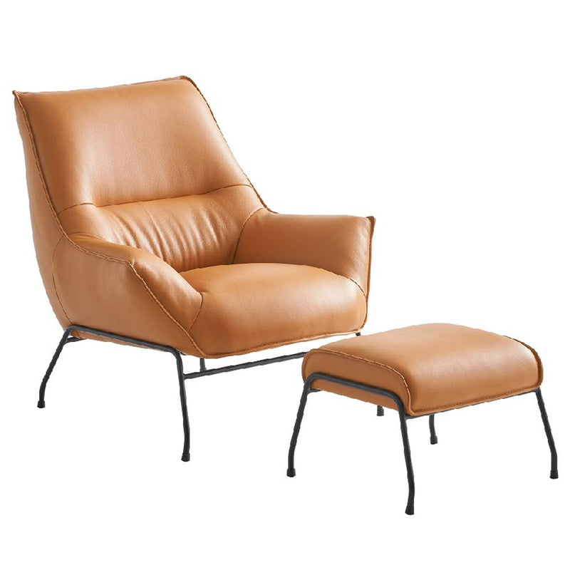 Acme Furniture Jabel AC02383 Accent Chair & Ottoman IMAGE 2