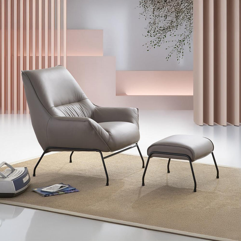Acme Furniture Jabel AC02385 Accent Chair & Ottoman IMAGE 6