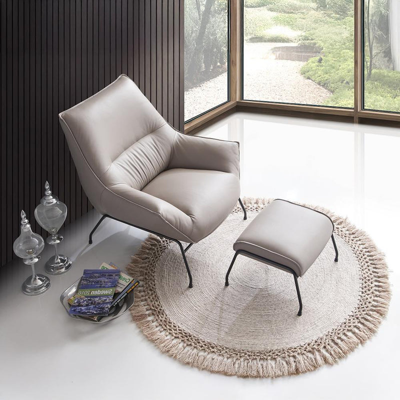 Acme Furniture Jabel AC02385 Accent Chair & Ottoman IMAGE 8