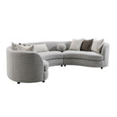 Acme Furniture Ivria LV02541 Sectional Sofa with 9 Pillows IMAGE 2