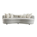 Acme Furniture Iniko LV02542 Sofa with 6 Pillows IMAGE 3