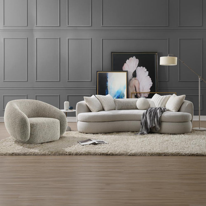 Acme Furniture Iniko LV02542 Sofa with 6 Pillows IMAGE 7