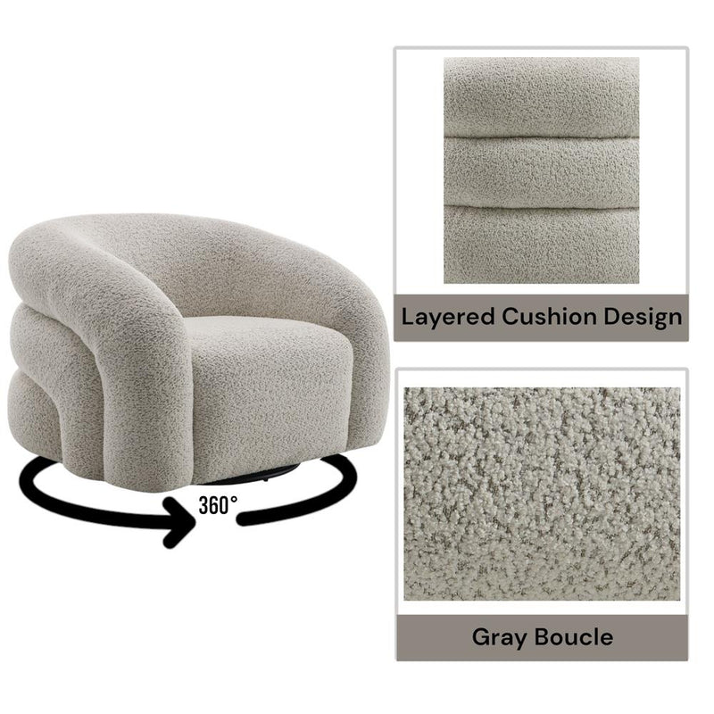 Acme Furniture Irma LV02569 Chair with Swivel IMAGE 11
