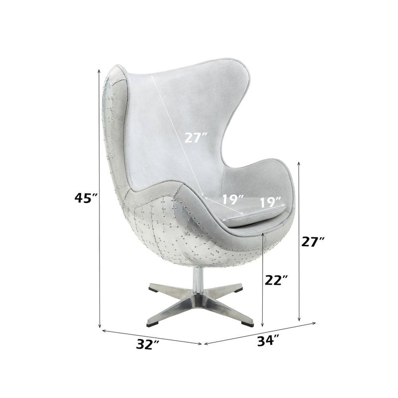 Acme Furniture Brancaster AC01991 Accent Chair with Swivel IMAGE 7