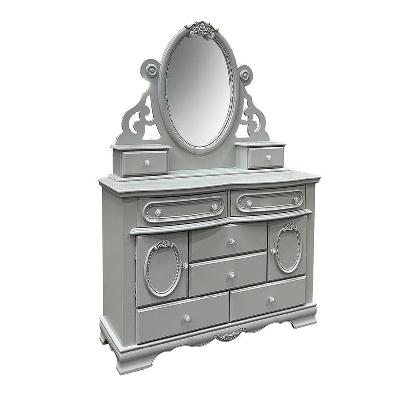 Acme Furniture Flora BD02206 Mirror with Jewlery IMAGE 5