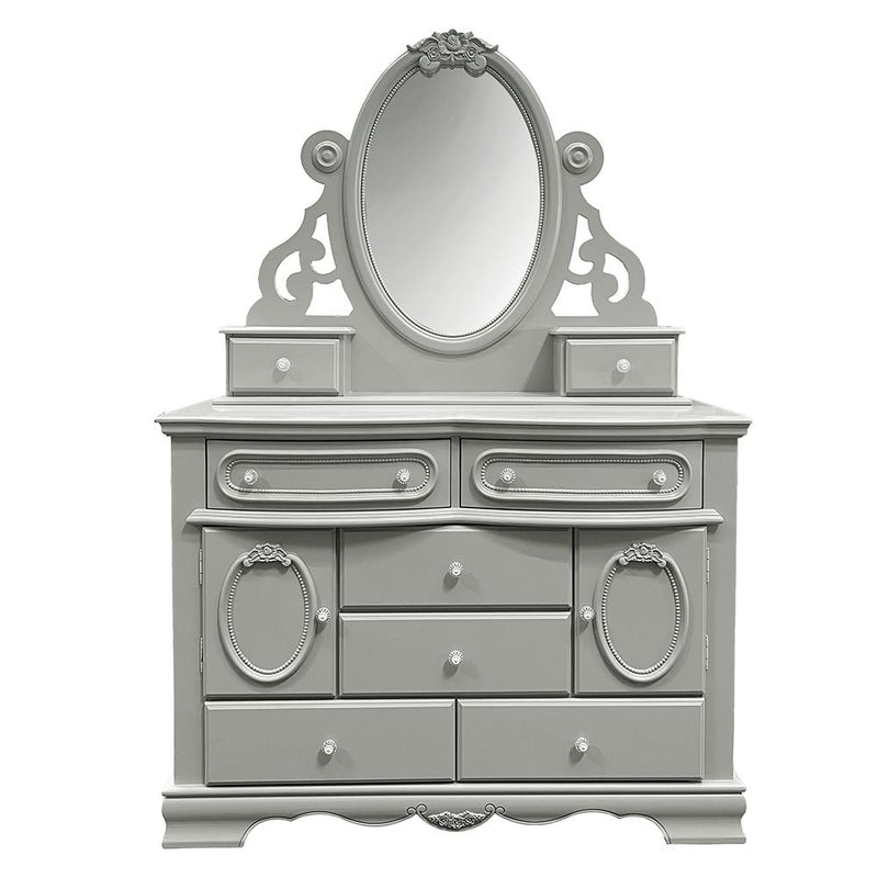 Acme Furniture Flora BD02206 Mirror with Jewlery IMAGE 6
