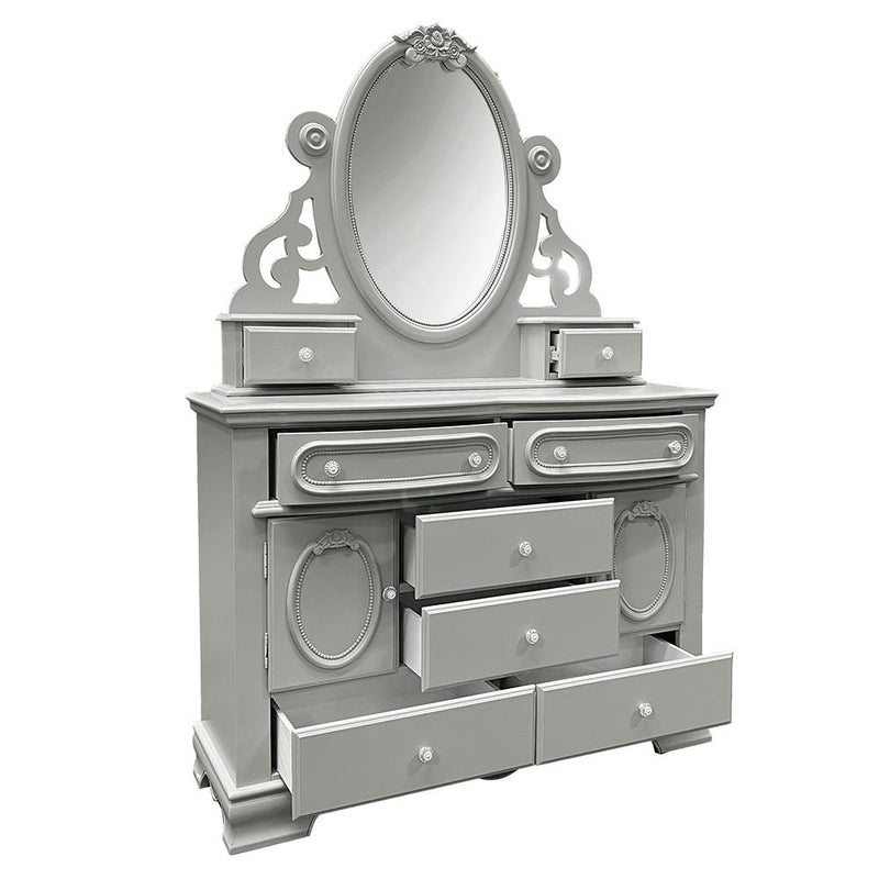 Acme Furniture Flora BD02206 Mirror with Jewlery IMAGE 7