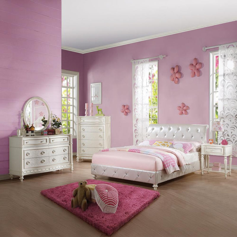 Acme Furniture Dorothy BD02266 Nightstand with 2 Drawers IMAGE 8