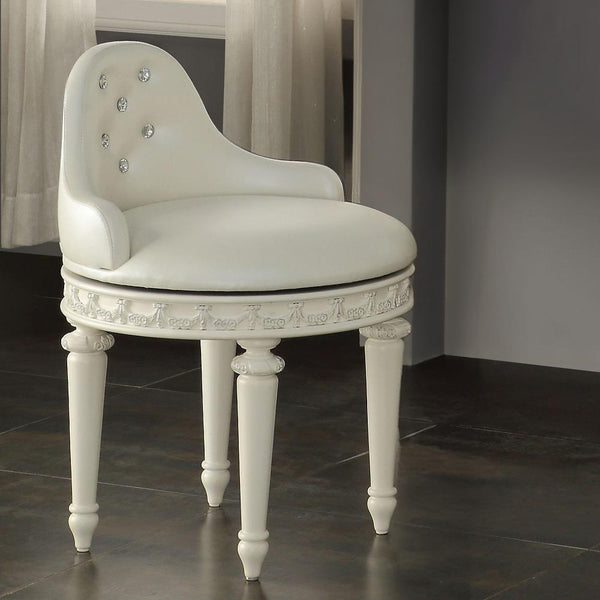 Acme Furniture Dorothy BD02272 Vanity Chair with Swivel IMAGE 1
