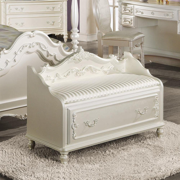 Acme Furniture Pearl BD02440 Bench with Storage IMAGE 1
