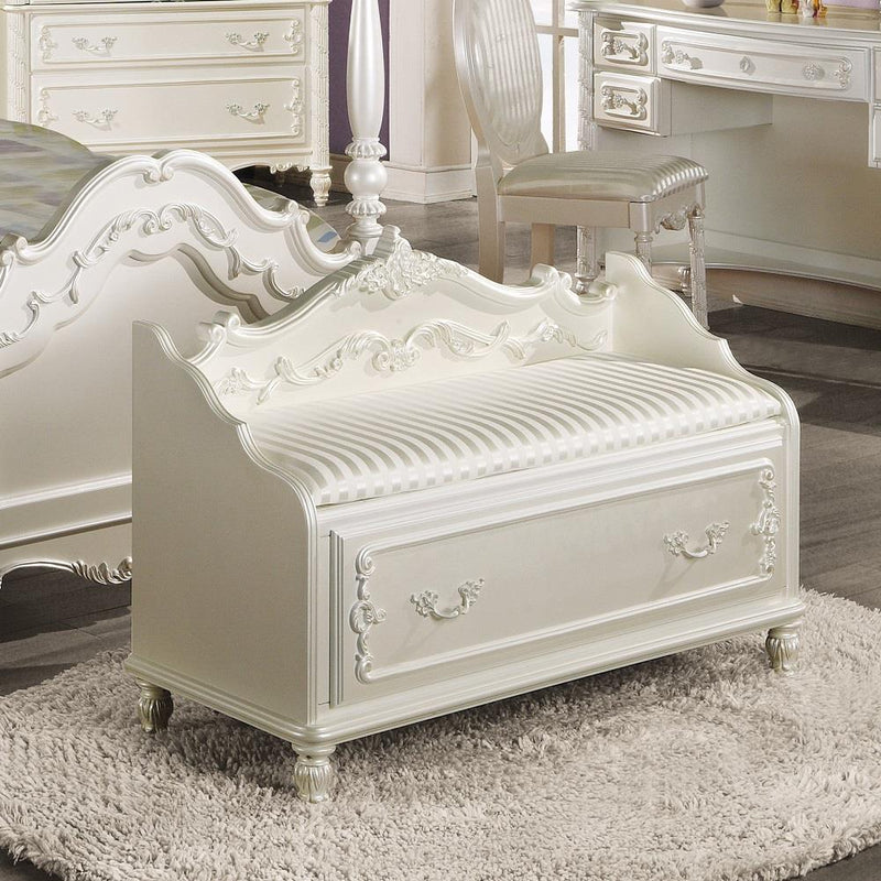 Acme Furniture Pearl BD02440 Bench with Storage IMAGE 1