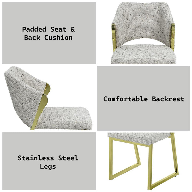 Acme Furniture Galdesa DN02107 Side Chair IMAGE 9