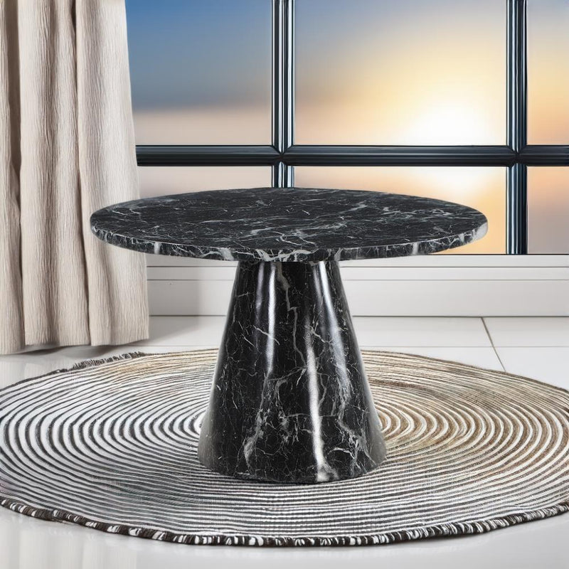 Acme Furniture Hollis DN02155 Dining Table with Engineered Stone Top IMAGE 5