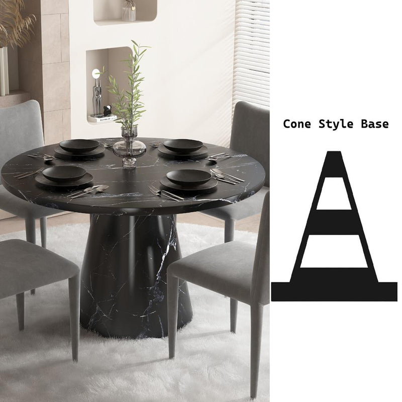 Acme Furniture Hollis DN02155 Dining Table with Engineered Stone Top IMAGE 8