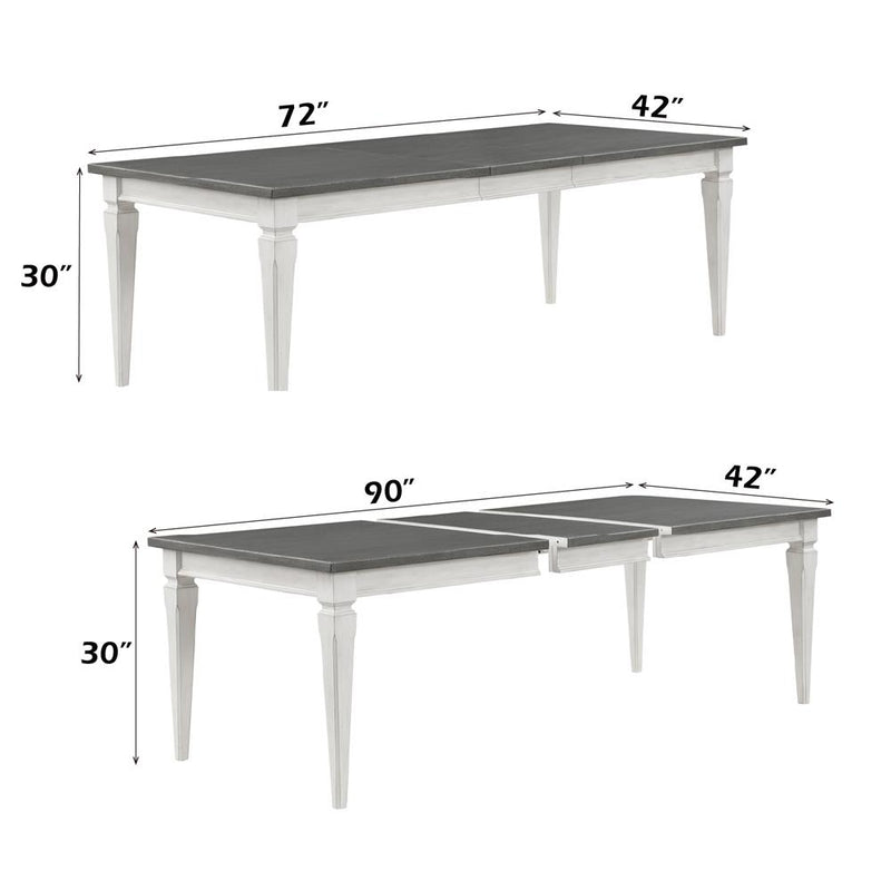 Acme Furniture Katia DN02273 Dining Table with Leaf IMAGE 7