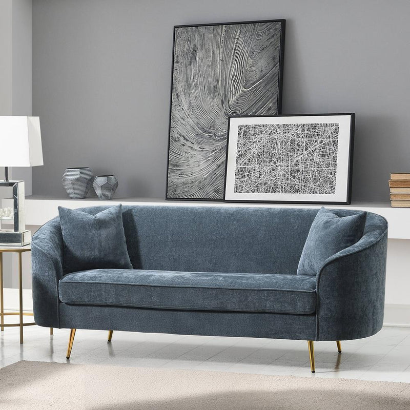 Acme Furniture Nakendra LV01920 Sofa with 2 Pillows IMAGE 1