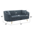 Acme Furniture Nakendra LV01920 Sofa with 2 Pillows IMAGE 8