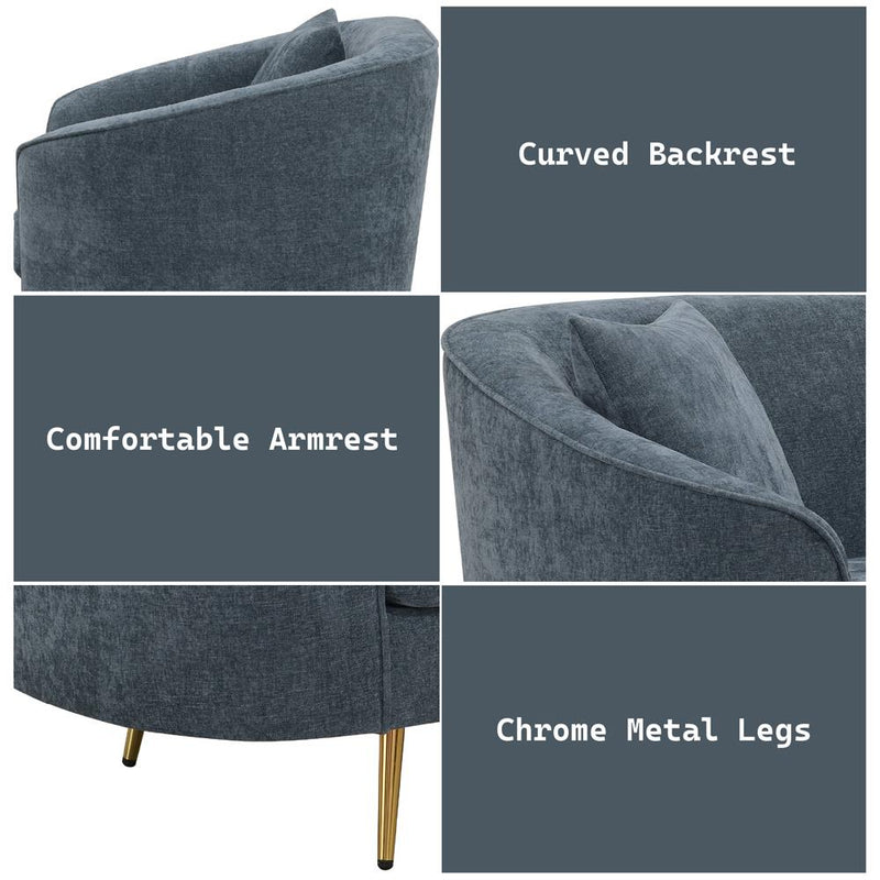 Acme Furniture Nakendra LV01920 Sofa with 2 Pillows IMAGE 9