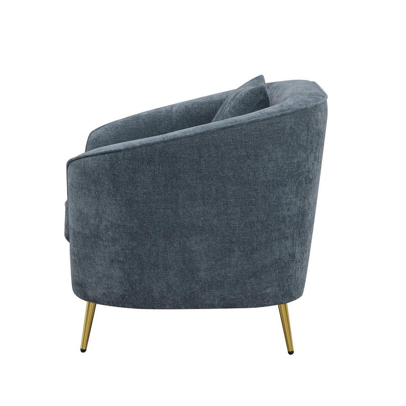 Acme Furniture Nakendra LV01921 Loveseat with 2 Pillows IMAGE 4