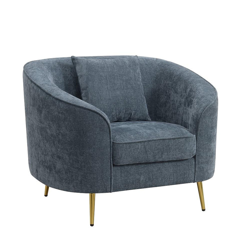 Acme Furniture Nakendra LV01922 Chair with Pillow IMAGE 2