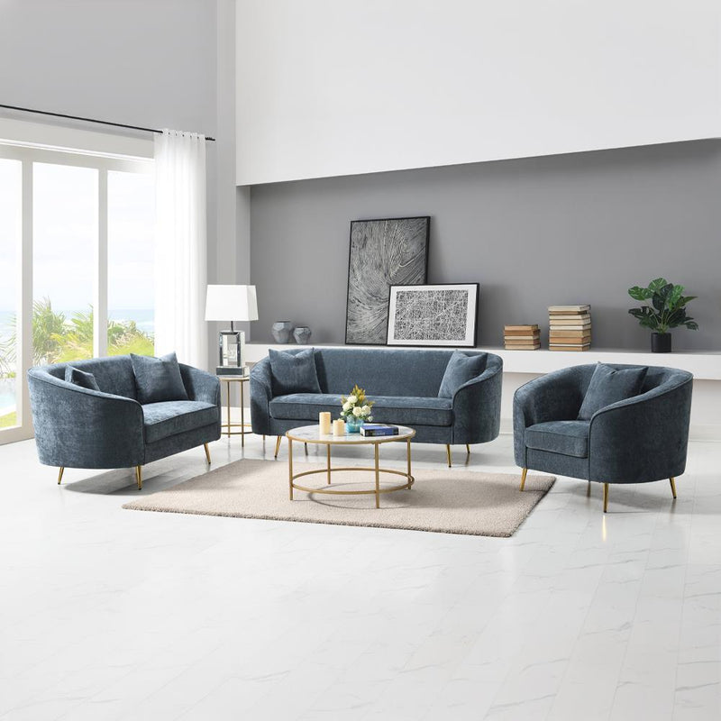 Acme Furniture Nakendra LV01922 Chair with Pillow IMAGE 7
