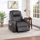 Acme Furniture Evander LV02181 Recliner with Power Lift & Massage IMAGE 1