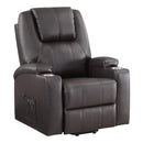 Acme Furniture Evander LV02181 Recliner with Power Lift & Massage IMAGE 2