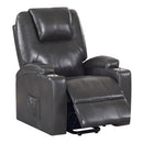 Acme Furniture Evander LV02182 Recliner with Power Lift & Massage IMAGE 6