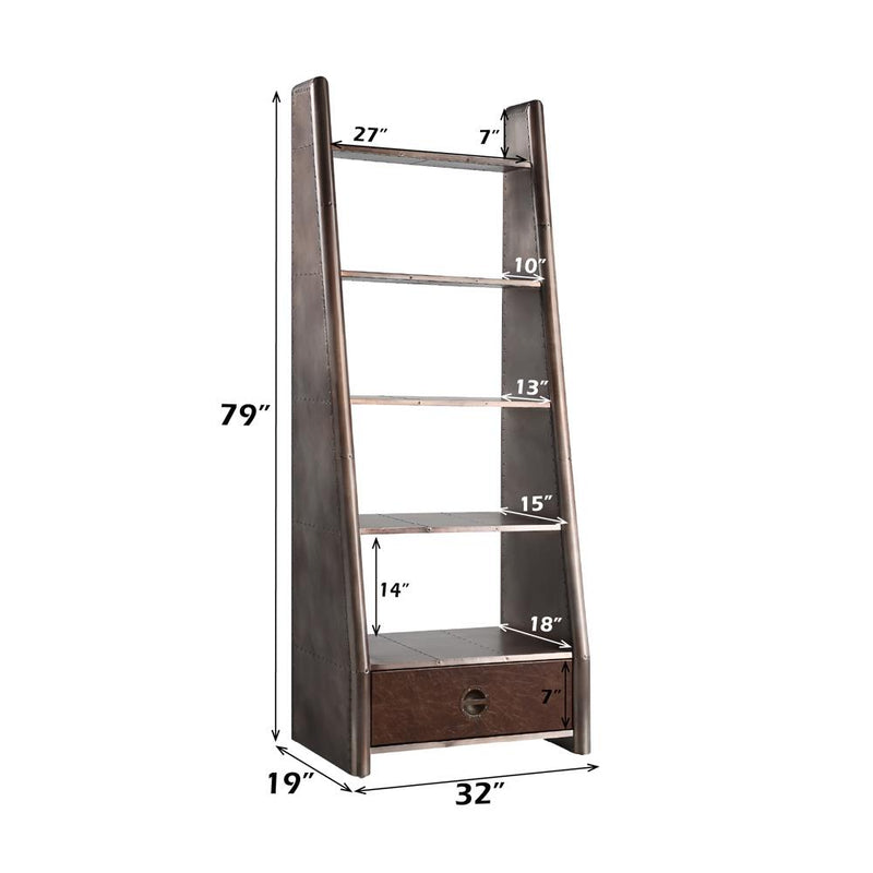 Acme Furniture Brancaster OF02405 Bookcase IMAGE 6