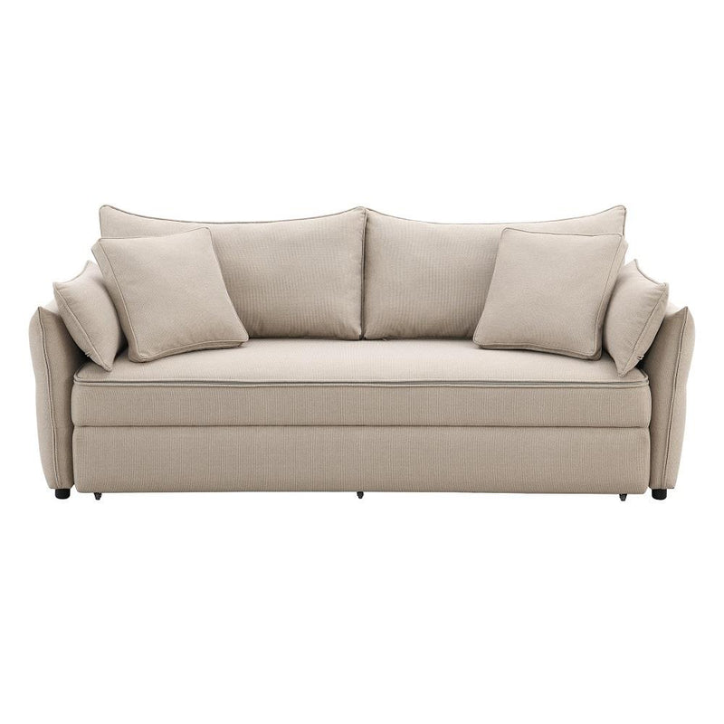 Acme Furniture Irina LV03110 Sofa with Sleeper IMAGE 3