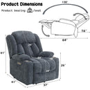Acme Furniture Omarion LV02996 Power Recliner with Lift & Heating & Massage IMAGE 15