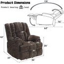 Acme Furniture Pacay LV02998 Power Recliner with Lift & Heating & Massage IMAGE 13