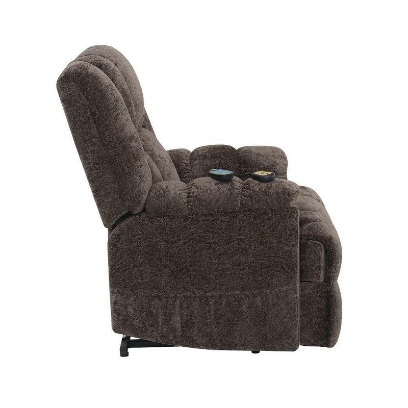 Acme Furniture Pacay LV02998 Power Recliner with Lift & Heating & Massage IMAGE 4