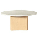 Acme Furniture Qwin LV03005 Coffee Table with Marble Top IMAGE 3