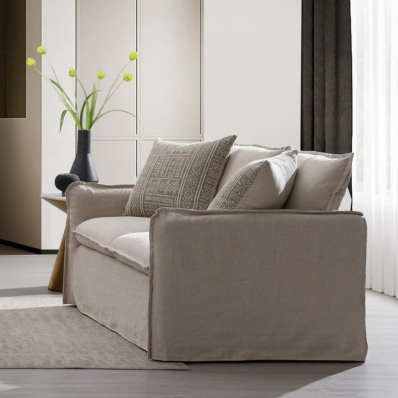 Acme Furniture Upendo LV03081 Loveseat with 2 Pillows IMAGE 2