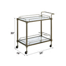 Acme Furniture ADITYA AC02597 Serving CART IMAGE 4
