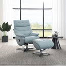 Acme Furniture Janella AC02990 Motion Accent Chair with Swivel & OTTOMAN IMAGE 1