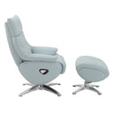 Acme Furniture Janella AC02990 Motion Accent Chair with Swivel & OTTOMAN IMAGE 4