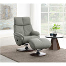 Acme Furniture Kandoro AC02991 Motion Accent Chair with Swivel & OTTOMAN IMAGE 1