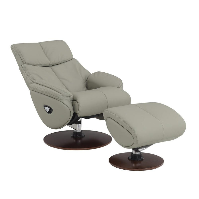 Acme Furniture Kandoro AC02991 Motion Accent Chair with Swivel & OTTOMAN IMAGE 6