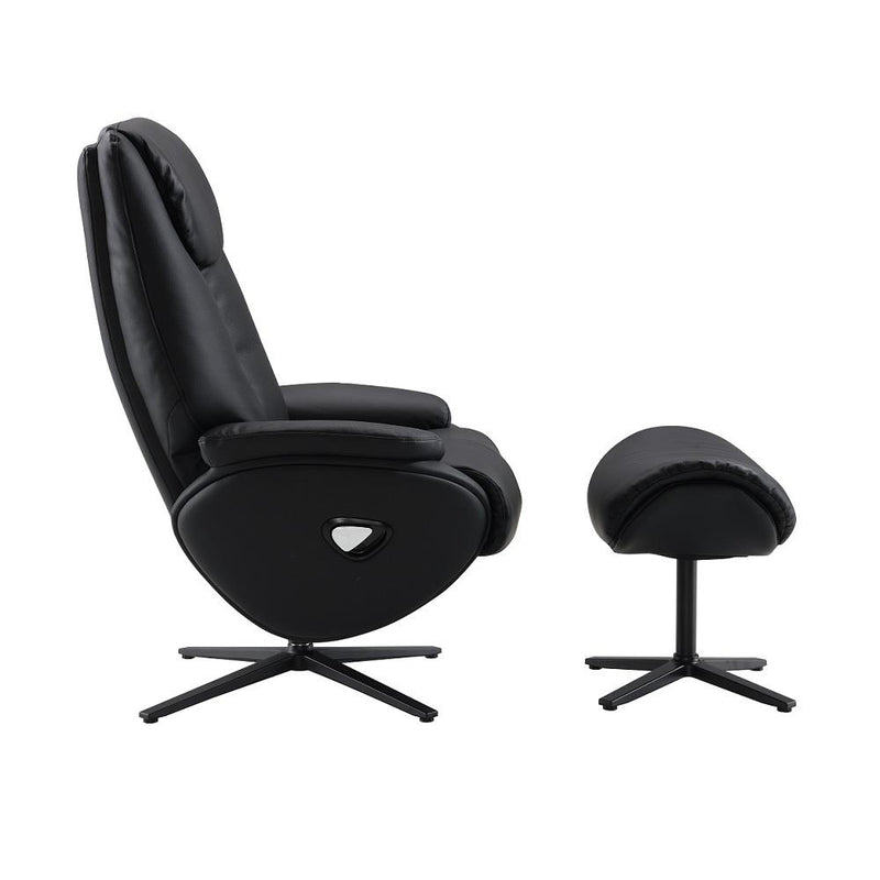 Acme Furniture Labonita AC02992 Motion Accent Chair with Swivel & Ottoman IMAGE 4