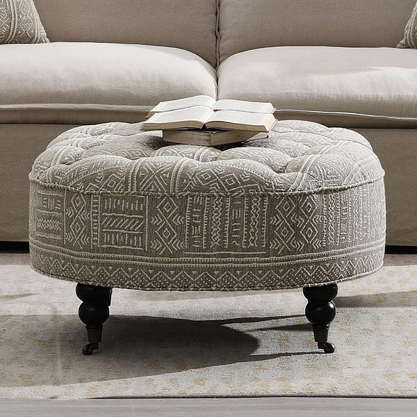Acme Furniture Upendo AC03000 Ottoman with CASTER IMAGE 1