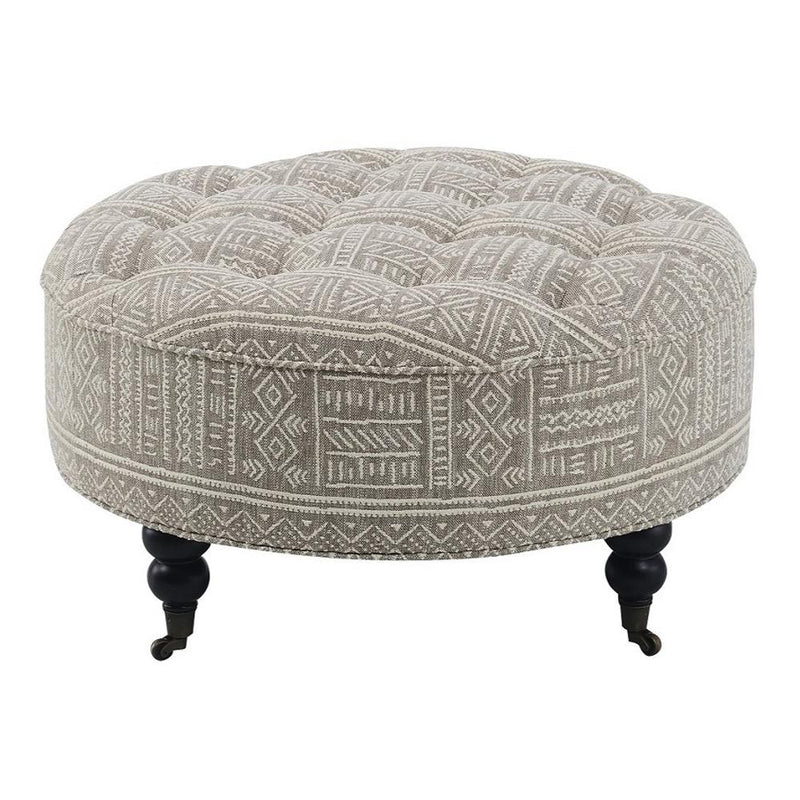 Acme Furniture Upendo AC03000 Ottoman with CASTER IMAGE 2