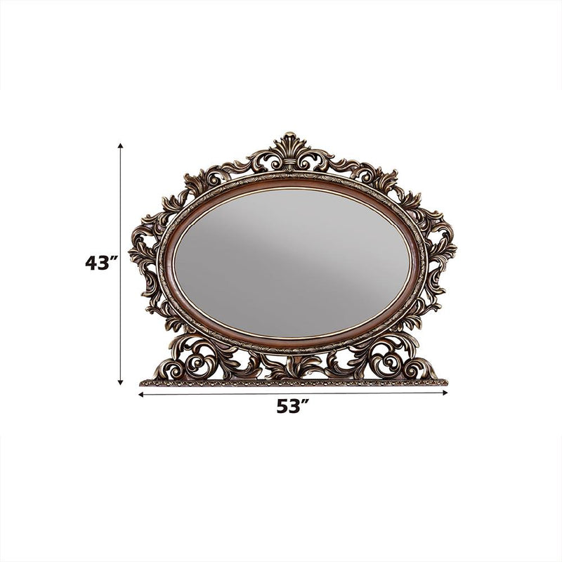 Acme Furniture Devany BD03064 Oval MIRROR IMAGE 4