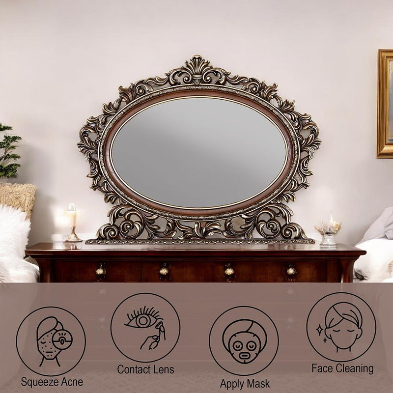 Acme Furniture Devany BD03064 Oval MIRROR IMAGE 5