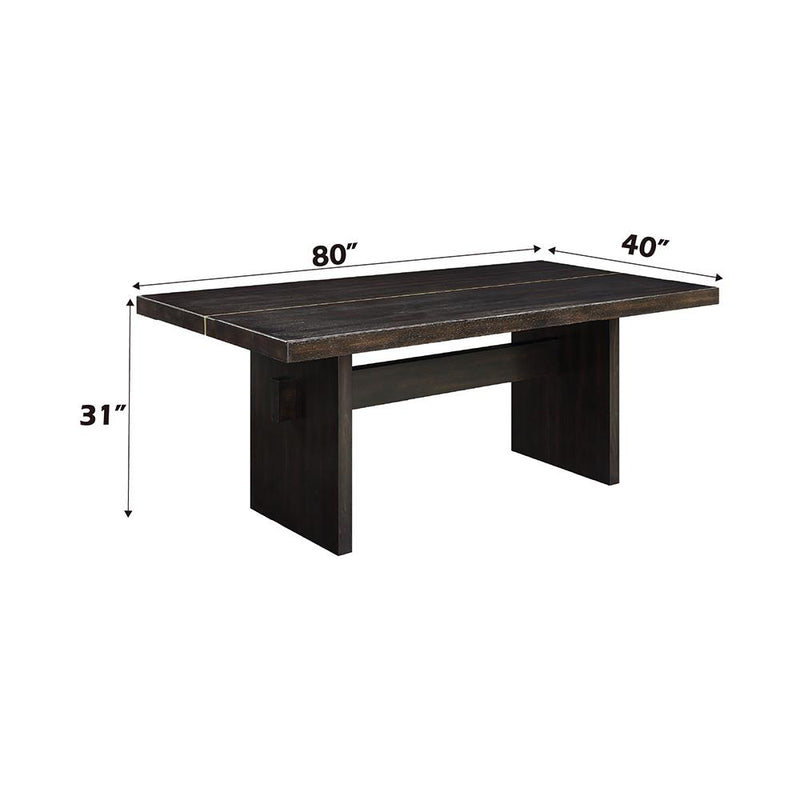 Acme Furniture Jaramillo DN02695 Dining Table IMAGE 10